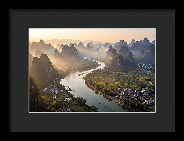Li River Serenity From Xianggong Hill