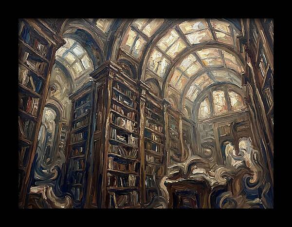 Library Interior Dreamscape