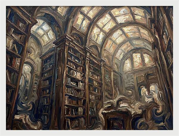 Library Interior Dreamscape