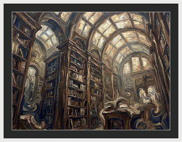 Library Interior Dreamscape
