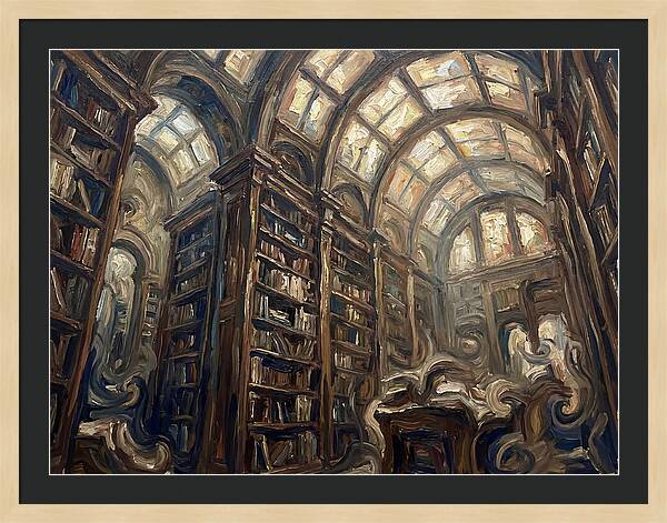 Library Interior Dreamscape