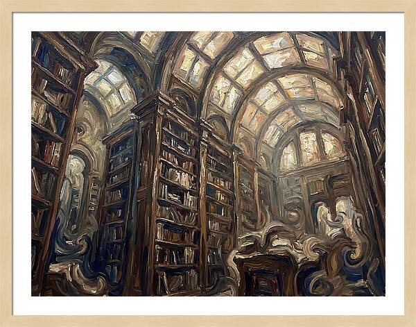 Library Interior Dreamscape