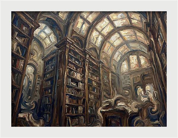 Library Interior Dreamscape