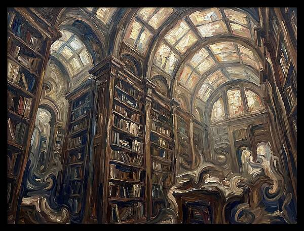 Library Interior Dreamscape