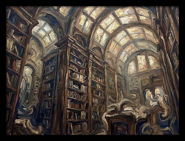 Library Interior Dreamscape