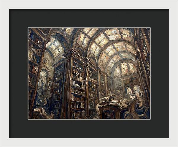 Library Interior Dreamscape