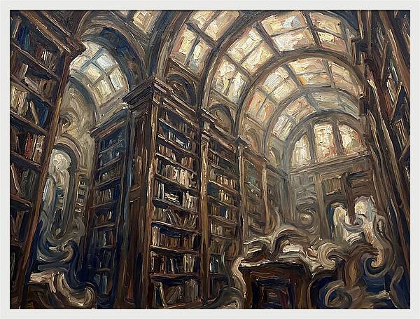 Library Interior Dreamscape