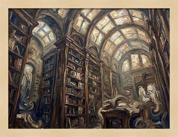 Library Interior Dreamscape
