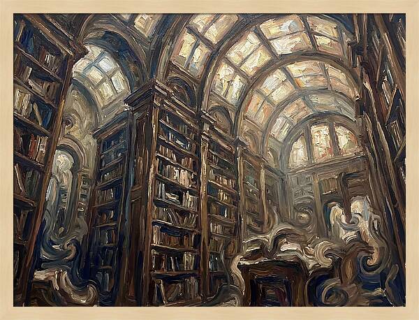 Library Interior Dreamscape