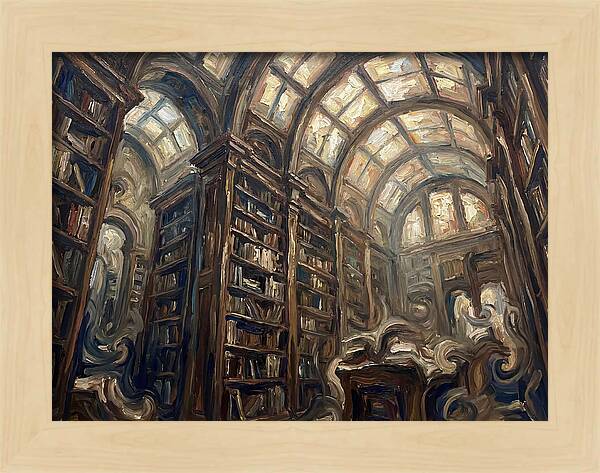 Library Interior Dreamscape