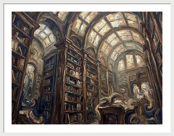 Library Interior Dreamscape