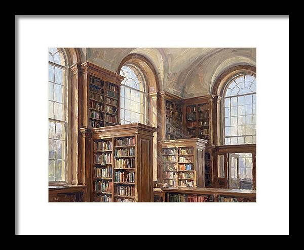 Library Interior Serenity