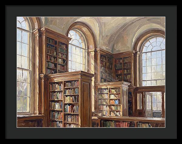Library Interior Serenity