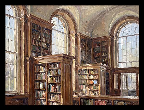 Library Interior Serenity