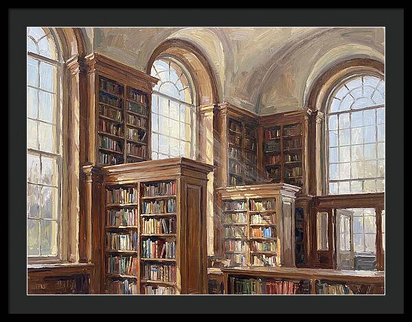 Library Interior Serenity