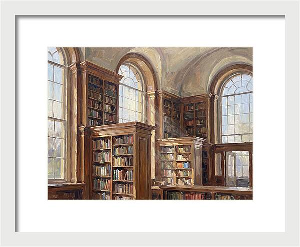 Library Interior Serenity