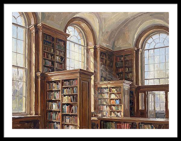 Library Interior Serenity