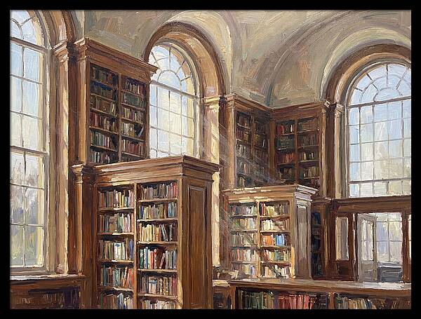 Library Interior Serenity