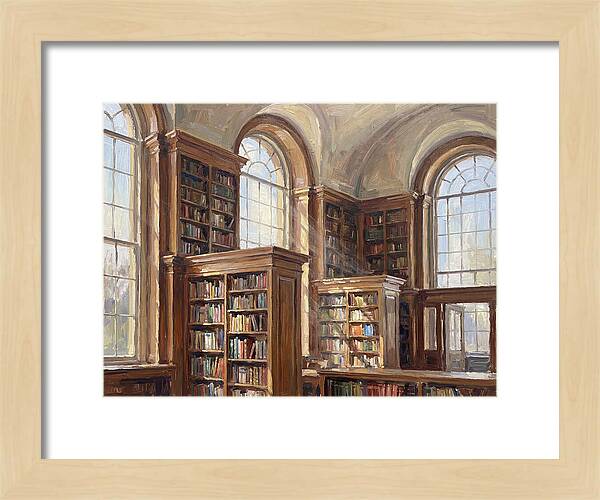 Library Interior Serenity