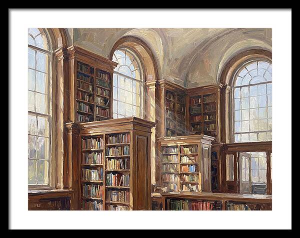 Library Interior Serenity