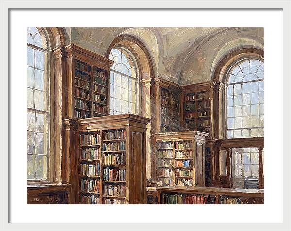 Library Interior Serenity