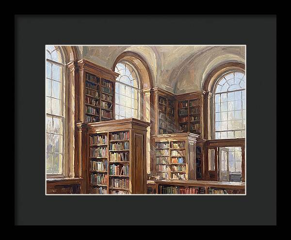 Library Interior Serenity