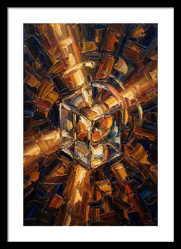 Light Refraction Through Crystal
