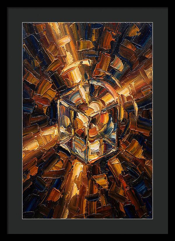 Light Refraction Through Crystal