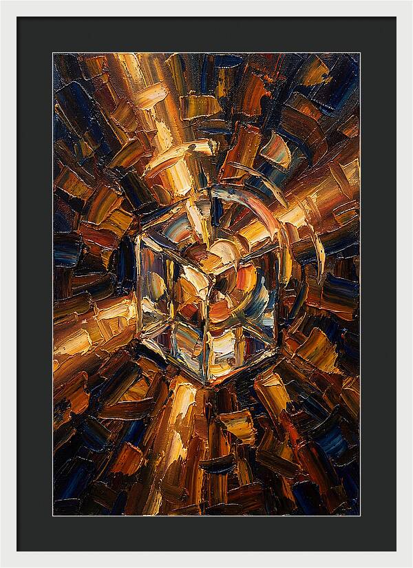 Light Refraction Through Crystal