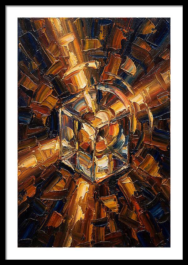 Light Refraction Through Crystal