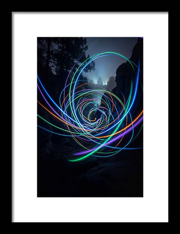 Light Trails In The Night