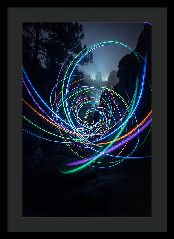 Light Trails In The Night