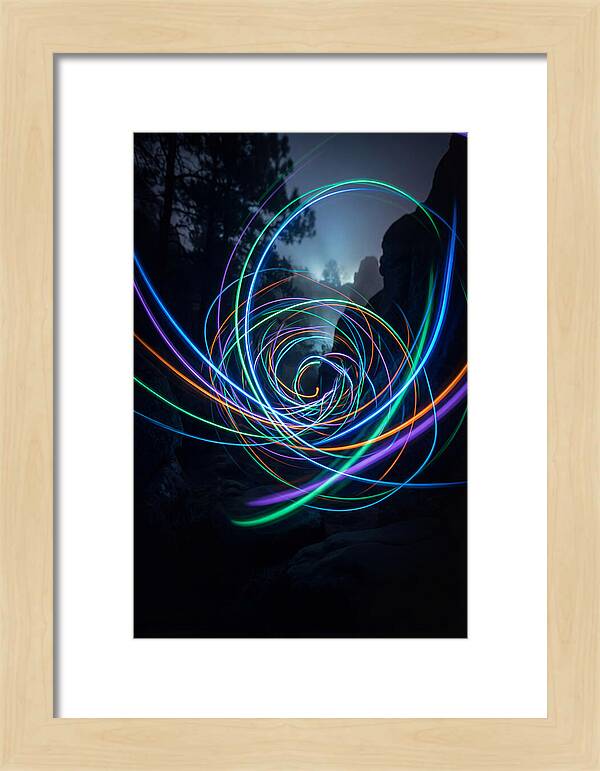 Light Trails In The Night