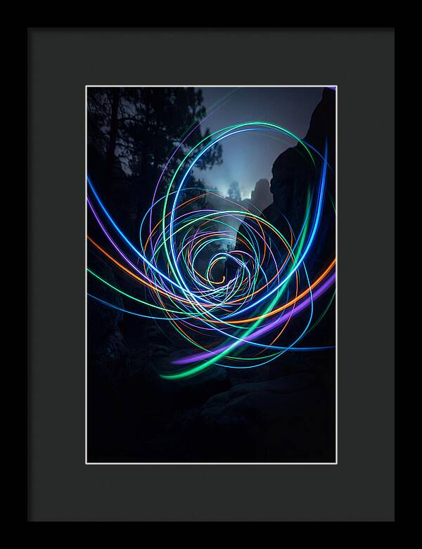 Light Trails In The Night