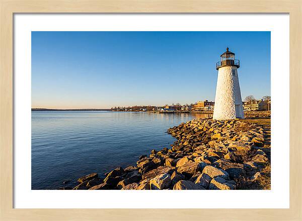 Lighthouse Reflections At Dawn
