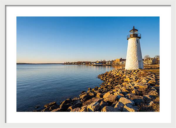 Lighthouse Reflections At Dawn