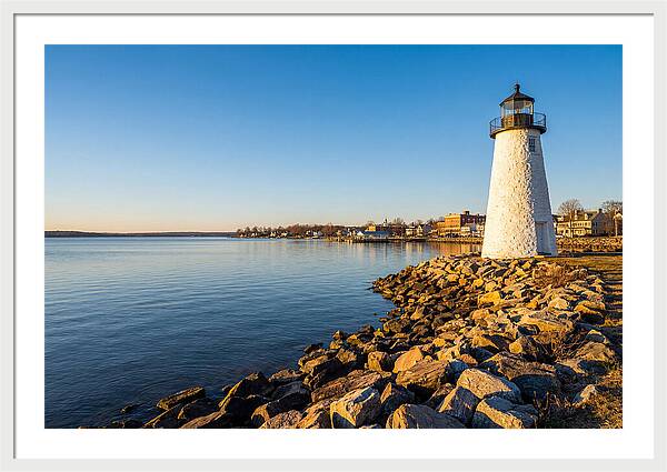 Lighthouse Reflections At Dawn