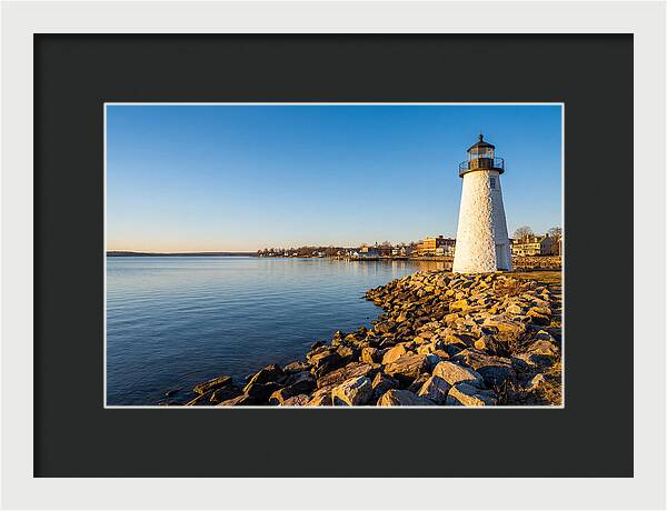 Lighthouse Reflections At Dawn