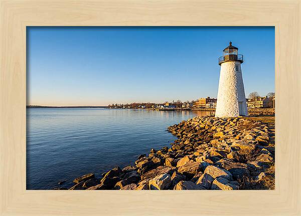 Lighthouse Reflections At Dawn
