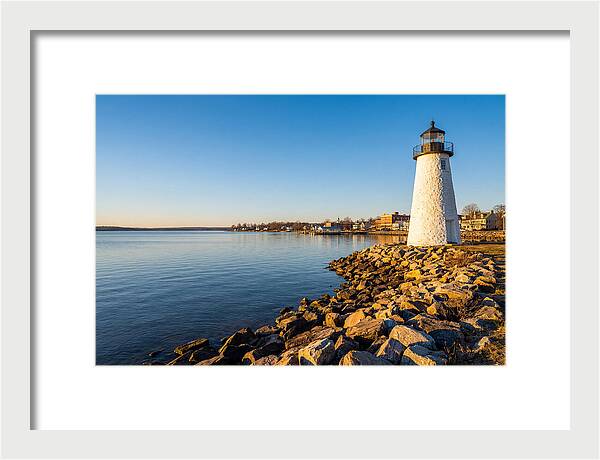 Lighthouse Reflections At Dawn