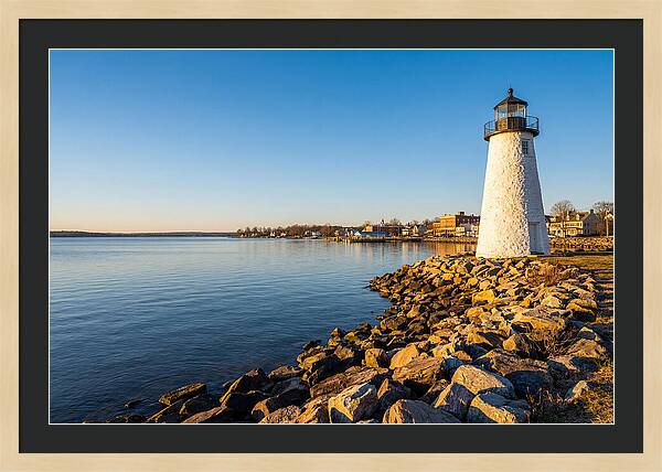Lighthouse Reflections At Dawn