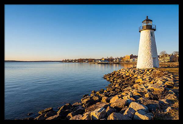 Lighthouse Reflections At Dawn