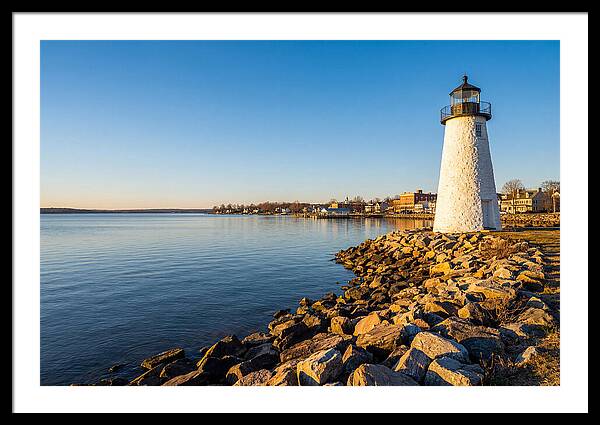 Lighthouse Reflections At Dawn