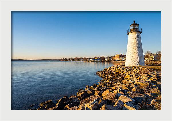 Lighthouse Reflections At Dawn