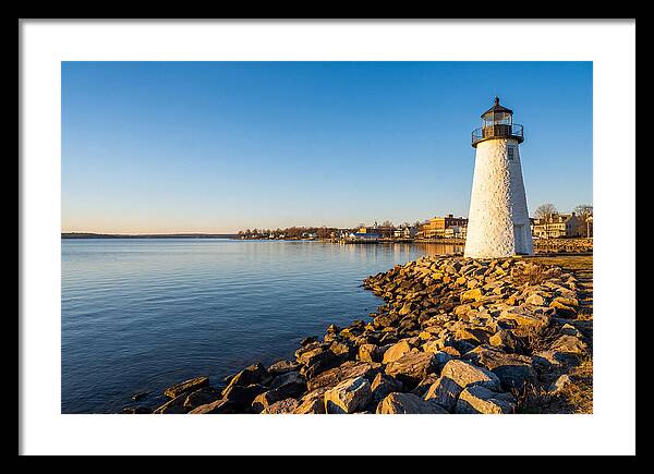 Lighthouse Reflections At Dawn