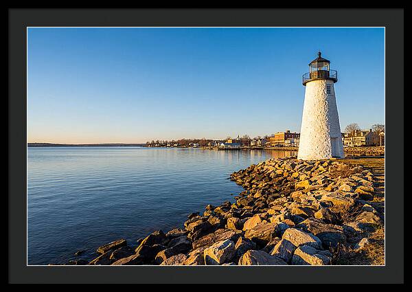 Lighthouse Reflections At Dawn