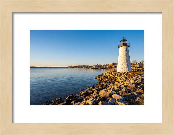 Lighthouse Reflections At Dawn