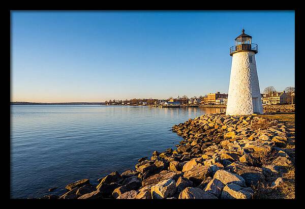 Lighthouse Reflections At Dawn
