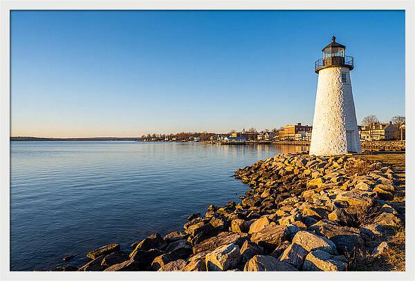 Lighthouse Reflections At Dawn