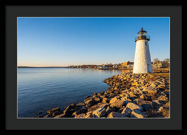Lighthouse Reflections At Dawn